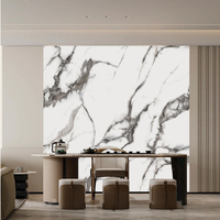 Nouveau design, panneau mural en impression 3D, panneau PVC, panneau en marbre, panneau UV brillant, décoration intérieure UV