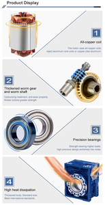 热卖厂家价格蜗轮齿轮箱减速器NMRV50 RV63木工减速器齿轮箱 - Product Image 4