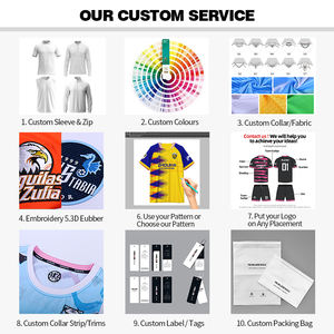 Fabricante de Ropa Deportiva de Fútbol con Tela Jacquard Personalizada, Fabricante OEM, Camisetas de Fútbol Sublimadas Personalizadas, Uniformes para Equipos de Fútbol - Product Image 4