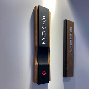 Desain Sistem Penunjuk Jalan Hotel EZD, Nomor Rumah dengan Sakelar Sentuh Ringan, DND, MUR, Bel Pintu, Pelat Nomor Pintu, Tanda Pintu Hotel - Product Image 4