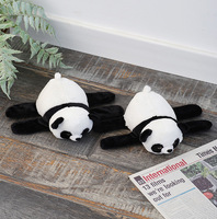 Panda en Peluche Bracelet-Main, Jouet Doux et Mignon, Petit Accessoire, Cadeau d'Anniversaire pour Filles