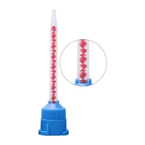 Source Manufacturer Mb6-16 10:1 Grey Liquid Epoxy Dynamic Plastic Mixers Tip Cannula Cartridge Resin Disposable Static Mixer