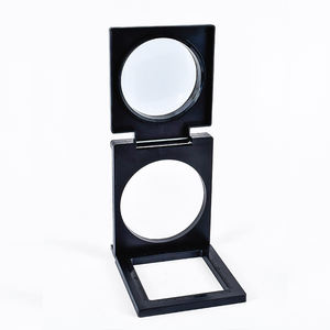 <span class=keywords><strong>Loupe</strong></span> multifonctionnelle Portable à trois plis, avec échelle 3X haute définition, en métal, miroir de tissu <span class=keywords><strong>Photo</strong></span> - Product Image 4