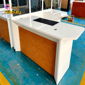 Mostrador de Recepción Personalizado de la Marca XINYI, Resistente y Ecológico, para Cajero de Banco y Estación de Enfermería de Hospital - Product Image 5