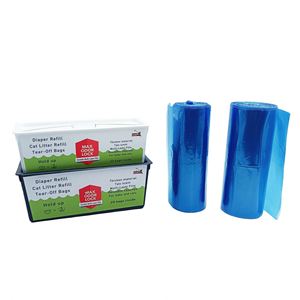 Boîte de remplacement pour poubelle à couches Genie EasyRoll, matériau EVOH haute performance désodorisant, modèle épaissi Dx-09-10, rouleau de 30/25 sacs de remplacement - Product Image 4