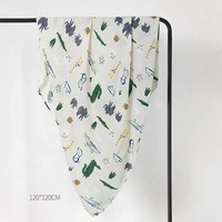 Housse de canapé bambou coton doux personnalisé mousseline pour enfants voyage maison couverture de serviette d'emmaillotage pour bébé couverture pour avion