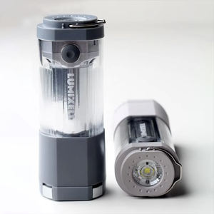 Lampe de camping rechargeable USB-C haute puissance 450 lm, étanche IPX5, 4 modes, base magnétique, lampe torche, autonomie 230h, alimentation de secours - Product Image 1