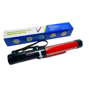मल्टीफंक्शन ट्रैफिक सुरक्षा के साथ 29 सेमी wand के नेतृत्व वाले बैटन वाटरप्रूफ रिचार्जेबल फ्लैशलाइट - Product Image 5