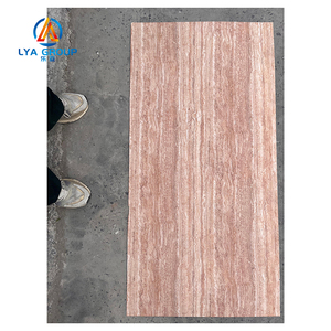 Tuile flexible Pierre artificielle flexible Travertin Pierre souple Texture réaliste Pierre naturelle Planche pour revêtement mural extérieur - Product Image 3
