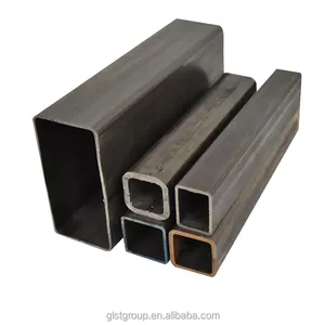家具黑色焊接碳方形矩形钢管E235D 50x100 100x200 200x300 RHS