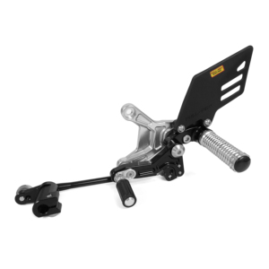 Reposapiés Traseros Ajustables de Aluminio CNC FULL REV RACING para Motocicleta KAWASAKI <span class=keywords><strong>ZX6R</strong></span> ZX-6R ZX 6R NINJA ZX600 2009 a <span class=keywords><strong>2023</strong></span> - Product Image 3