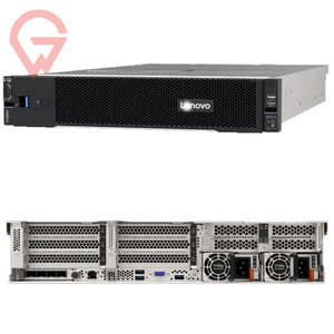 Servidor en rack ThinkSystem SR655 V3 2U de doble procesador para almacenamiento empresarial y gestión de virtualización en centros de datos Lenovo - Product Image 2