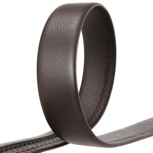 Cinturón OEM de fábrica al por mayor para hombres, correa de cuero de vaca de 3,5 cm, correa de cuero de trinquete sin hebilla, tira de cinturón de cuero automático - Product Image 4