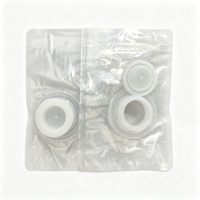 Pochette Bag-in-Box (BIB) transparente avec valve pour tube de lait, emballage liquide aseptique de qualité alimentaire pour lait, eau de coco, produits laitiers