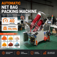 Hoge Kwaliteit Automatische Walnoot Net Zak Knip Verpakkingsmachine Knoflook Mesh Zak Verpakking Machine