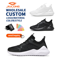 Chaussures de sport décontractées grandes tailles 35-48, chaussures de course respirantes en mesh, baskets légères pour l'extérieur, chaussures élégantes pour hommes