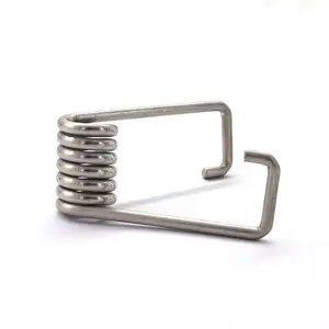 OEM factory custom zinc-plating different color metal wire torsional spring for clothespin