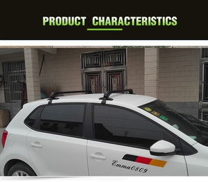 Portaequipajes de techo de <span class=keywords><strong>coche</strong></span>, barra de techo de una pieza de 105CM <span class=keywords><strong>para</strong></span> camioneta Ford F-150 con llave - Product Image 3