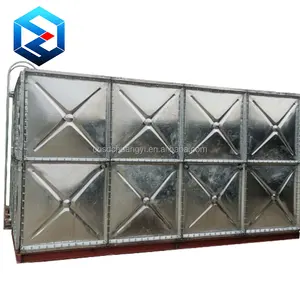 Partition type galvanized steel sectional storage water tank