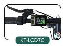 LCD7C display Standard Ebike Conversion Kit without Battery