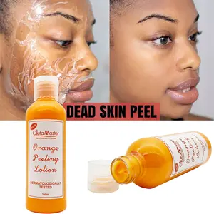 Gluta Master lozione peeling all'arancia più efficace olio peeling per la pelle del viso sbiancante extra forte
