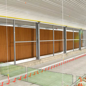 7090 Panel de Enfriamiento Evaporativo para Invernadero, Plástico, Ahorro Rápido de Agua, para Granjas de Cerdos y Aves de Corral, Nuevo Evaporador - Product Image 5