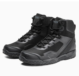 DAF33 AS33 5AA SPORT Black Khaki China Camping Men <b>Hiking</b> Ankle <b>Boots</b> Camouflage Customized Middle Top Shoes Sneakers - Product Image 4
