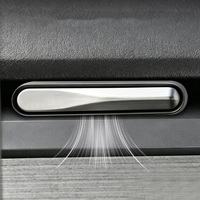 Diffuseur de parfum pour voiture en métal, recharge de parfum solide pour voiture, diffuseur de voiture personnalisé avec logo, rafraîchisseur d'air pour voiture