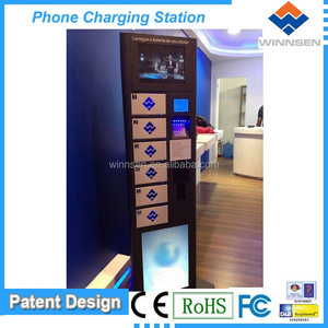 ตู้ชาร์จโทรศัพท์มือถือแบบดิจิทัลในห้างสรรพสินค้า สถานีทำเงิน APC-06B - Product Image 5