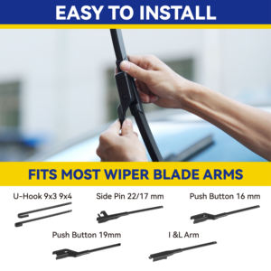 Limpiaparabrisas de coche multifunción para piezas de automóviles de alta calidad y 99% coches cleanbro limpiaparabrisas de silicona - Product Image 4