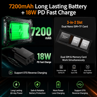 Tableta Robusta AGM P3, Tableta Android 16 de 8.68 Pulgadas, 4G LTE, Tableta Inteligente con Procesador MT6789 de Ocho Núcleos, Batería Grande de 7200 mAh, GPS, Tableta PC con Terminal