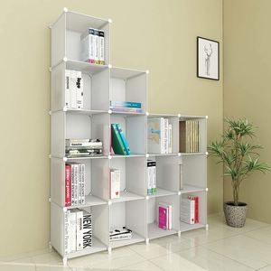 Simple Modern <b>Metal</b> Wall Mounted Durable Storage Rack with Multi-functional Multi <b>Grid</b> Partition for Bathroom - Product Image 6