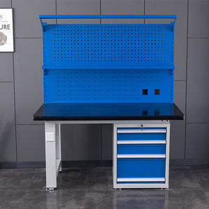 Bestpreis Schwerlast-Rollbühne mit Einziehbaren Rollen, Eisen-Werkbank mit Umweltfreundlicher Pulverbeschichtung, Modernes Design, 5 Jahre Gewerbegarantie - Product Image 1