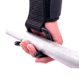 Guantes de Levantamiento Asistido con Gancho, Soporte de Muñeca de Nylon Antideslizante para Peso Muerto y Dominadas, Equipo de Fitness Unisex para Adultos - Product Image 1