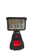 Nouvelle lampe LED super brillante Newp 21V 48W, 16 LED, 7,5W faible consommation d'énergie, sans batterie incluse, pour usage domestique/industriel
