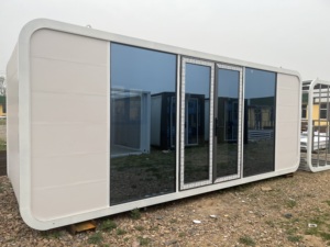 <span class=keywords><strong>Vente</strong></span> directe usine – Nouvelle maison modulaire <span class=keywords><strong>de</strong></span> luxe en acier, type <span class=keywords><strong>bungalow</strong></span>, personnalisable, préfabriquée, portable, pour salon ou atelier - Product Image 4