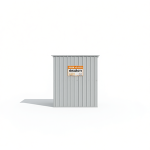 Cuccia per Cani in Acciaio Zincato Grigio Chiaro 84.3 X 421.3 X 71.3 Pollici D0100H74RST Impermeabile per Esterni per Razze Grandi - Product Image 1