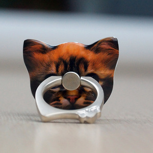 gato teléfono móvil anillo de hebilla de creativos de soporte de coche de la <span class=keywords><strong>empresa</strong></span> de pequeño regalo titular personalización - Product Image 2