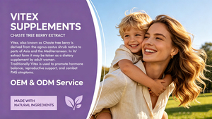 Suplementos de Fertilidad Femenina de Marca Privada OEM, Extracto de Baya de Vitex, Cápsulas de Chasteberry para el Equilibrio Hormonal y el SPM - Product Image 2