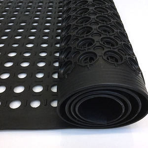 Tapis en caoutchouc antidérapants pour sols de porte, en forme d'anneau creux, recyclés et naturels, pour l'extérieur et le jardin - Product Image 5