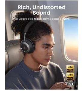 Casque à réduction de bruit active adaptative Anker Soundcore Space One Pro 60H A3062 pour utilisation avec un téléphone portable - Product Image 5
