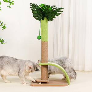 كرة معلقة ، شجرة القط ، مع حبل سيزال ممتاز للقطط الداخلية - Product Image 2