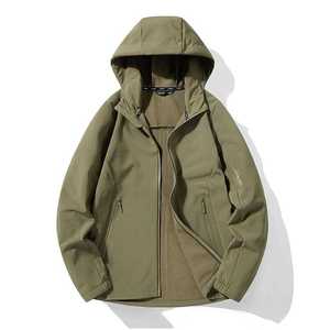 เสื้อแจ็คเก็ตกันลมบุขนแกะสำหรับผู้ชาย สีน้ำเงินเข้ม เหมาะสำหรับงานกลางแจ้งในฤดูหนาว - Product Image 2