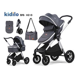 Coches para Bebés. Cochecito de Lujo para Bebé, Carrito 4 en 1 Plegable, Cochecito 3 en 1 con Silla de Auto - Product Image 2