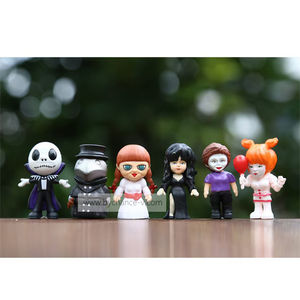 หุ่น PVC นักฆ่าหนังสยองขวัญน่ากลัวอุปกรณ์ปาร์ตี้ฮาโลวีนของเล่นสะสมสำหรับร้านขายของที่ระลึกและร้านค้าปลีก - Product Image 3