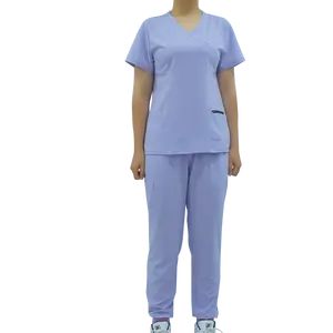 Factory Supplier Comfortable Hospital Nurses and Doctors Uniform Medical Scrubs for Sale