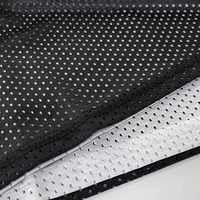 Maillot de basket-ball réversible de haute qualité en maille de polyester 100% personnalisé sans manches à séchage rapide et évacuation de l'humidité