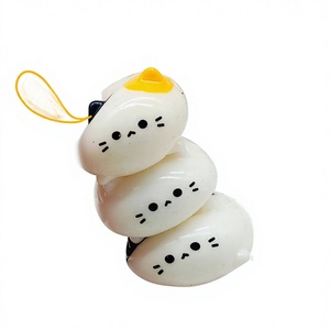 Jouet anti-stress en TPR en forme de mini chaton Tangyuan, idéal pour les enfants et les adultes, cadeau relaxant, vente en gros - Product Image 2