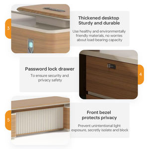 Scrivania da Ufficio Moderna e Lussuosa - Nuova Scrivania Direzionale in Stile Cinese, Offre Comfort e Lusso al Capo. - Product Image 5