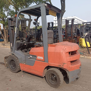 מקורי 2.5 טון דיזל יפן בשימוש מלגזה fdzn25 יד שנייה מלגזה עם מנוע דיזל לתעשיות קמעונאיות - Product Image 3